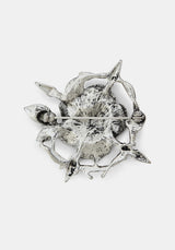 Sezora Rose Skull Brooch