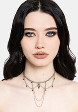 Corvus Layered Chain Necklace