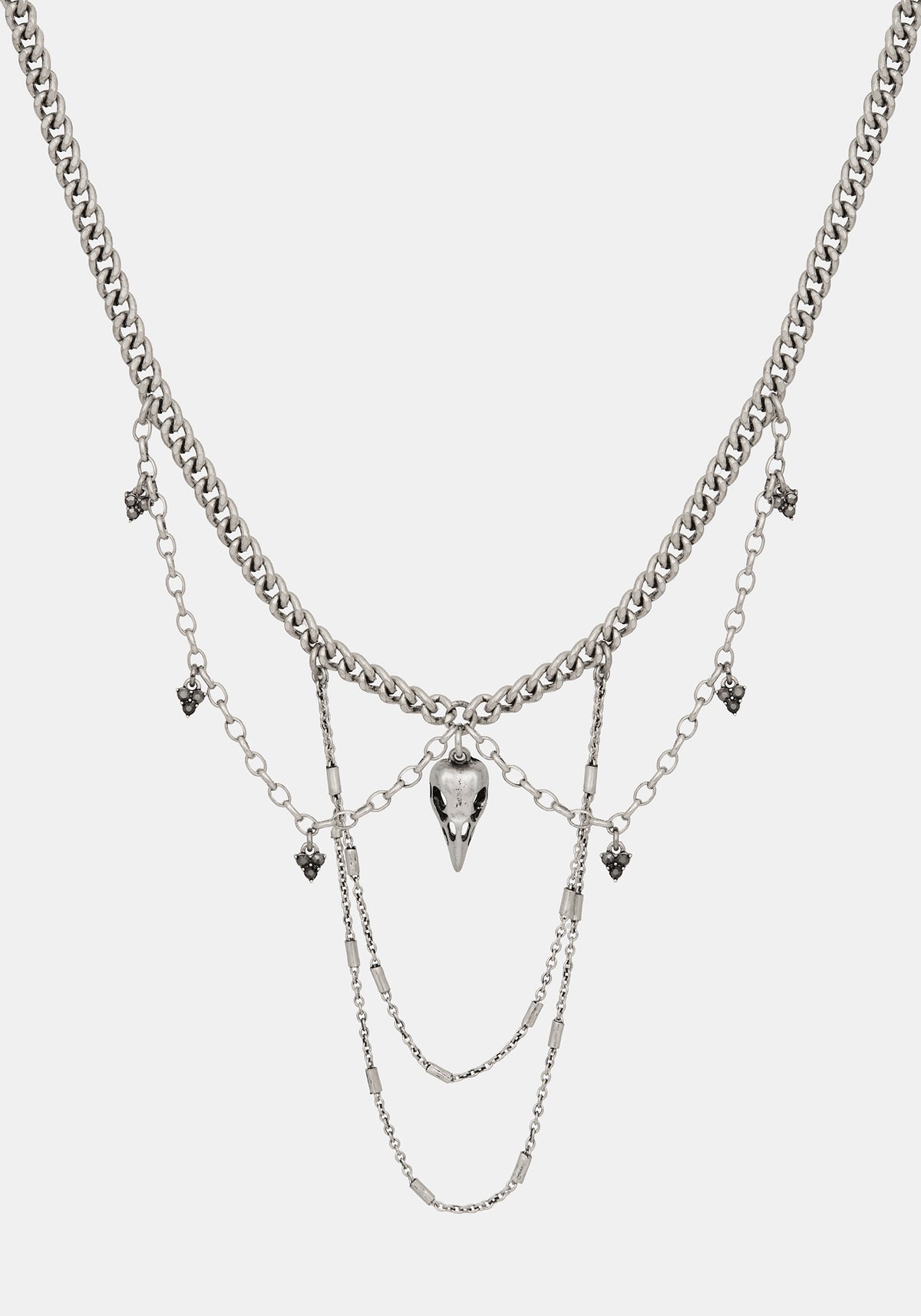 Corvus Layered Chain Necklace
