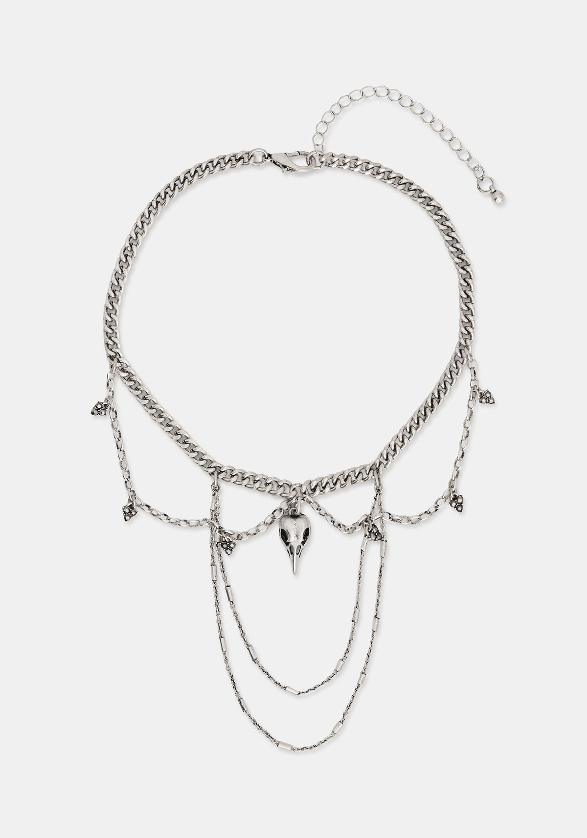 Corvus Layered Chain Necklace