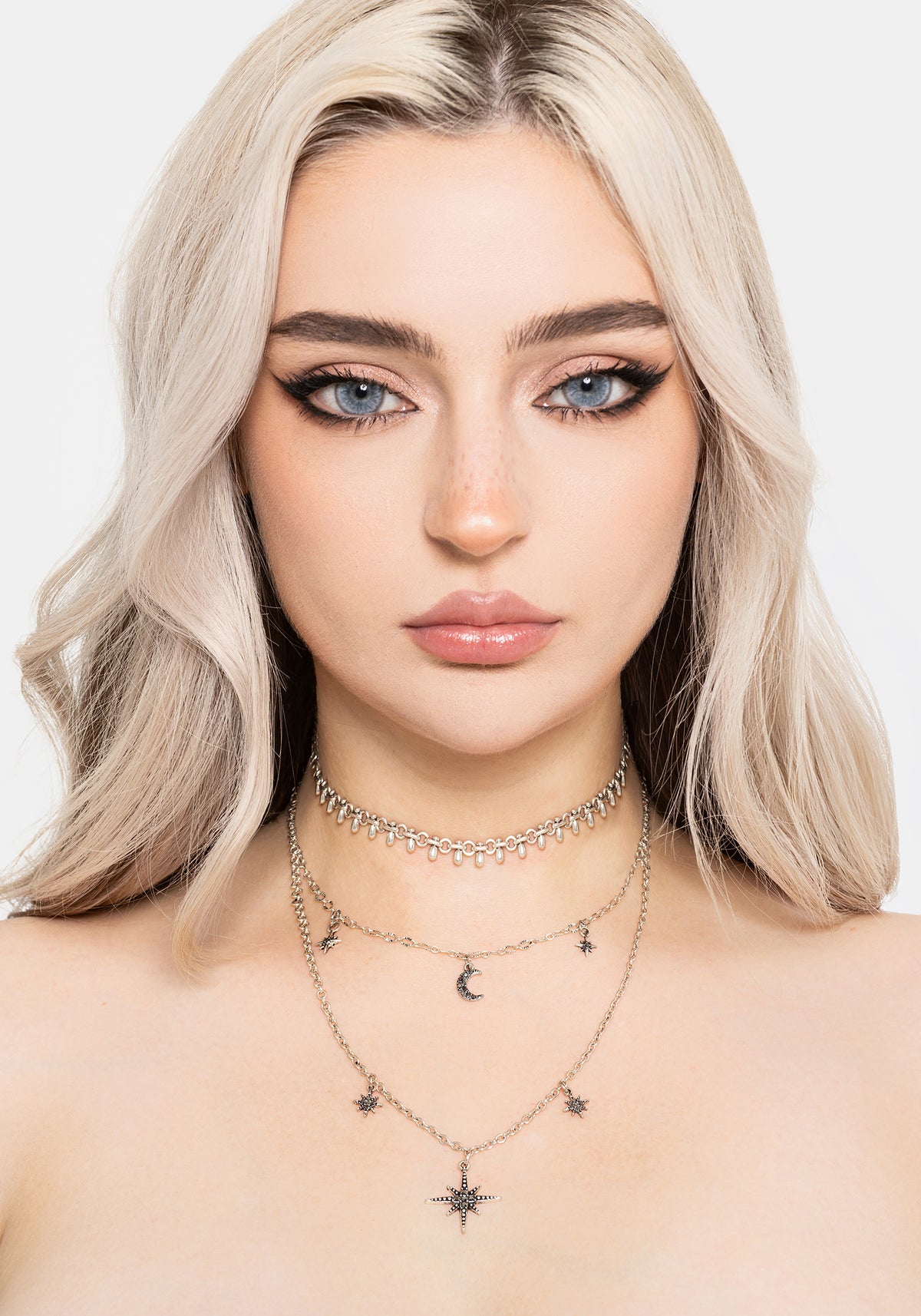 Nyrel Celestial Layered Necklace
