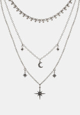 Nyrel Celestial Layered Necklace