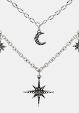 Nyrel Celestial Layered Necklace