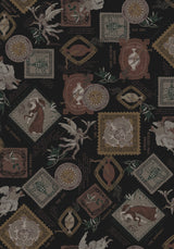 Kleo Relics Cotton Print Pleated Mini Dress