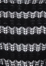 Wyn Cotton ZigZag Knit Long Sleeve Sweater