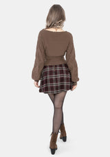 Covet Cotton-Blend Witches Knot Cable Knit Sweater