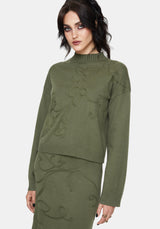 Elixir Branch Detail Knit Sweater