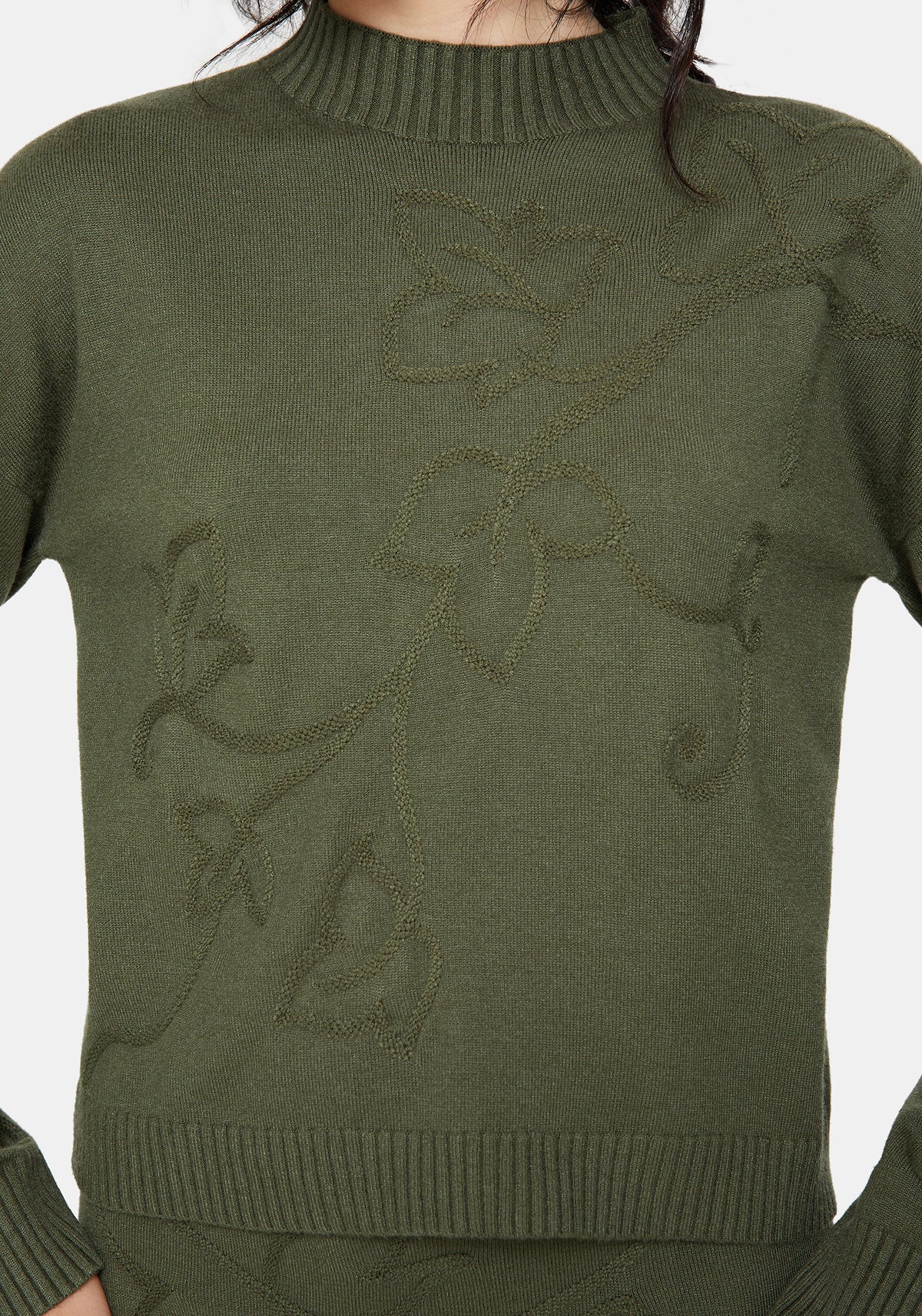 Elixir Branch Detail Knit Sweater