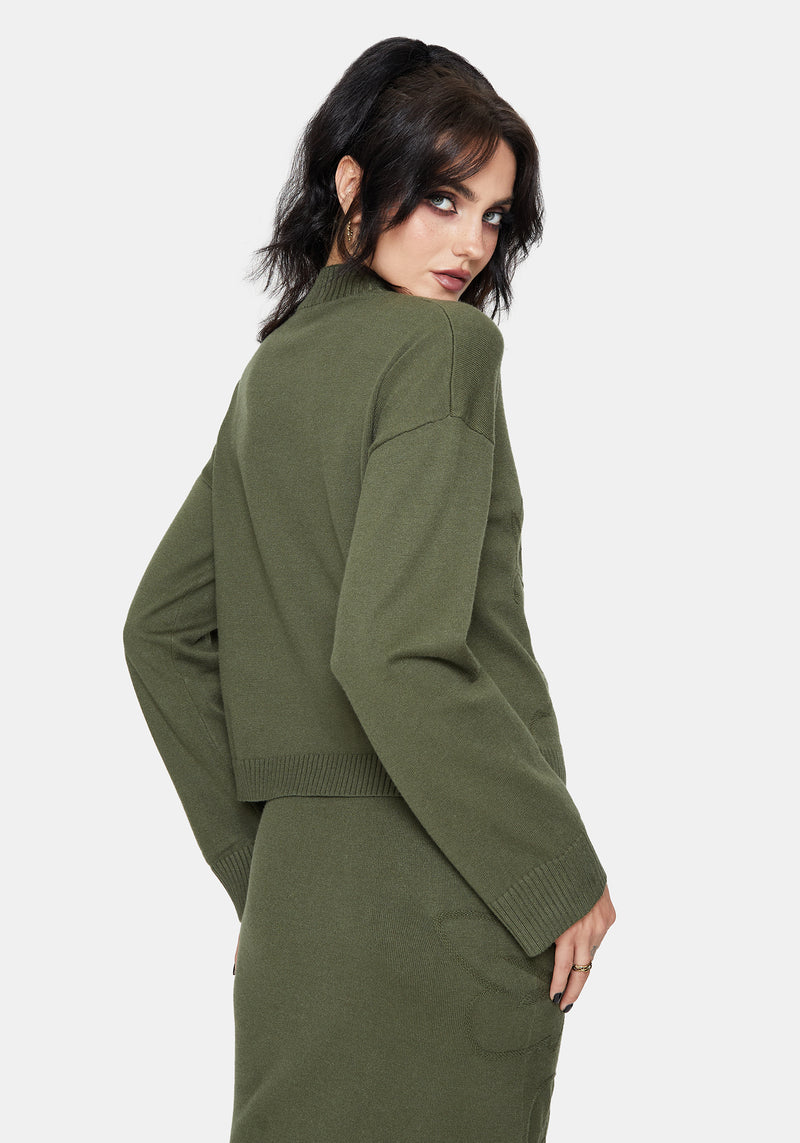 Elixir Branch Detail Knit Sweater