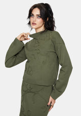 Elixir Branch Detail Knit Sweater