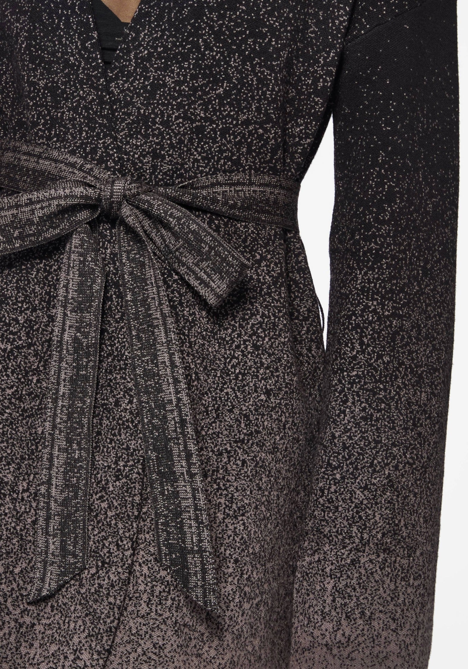 Nightjar Ombre Tie Wrap Cardigan