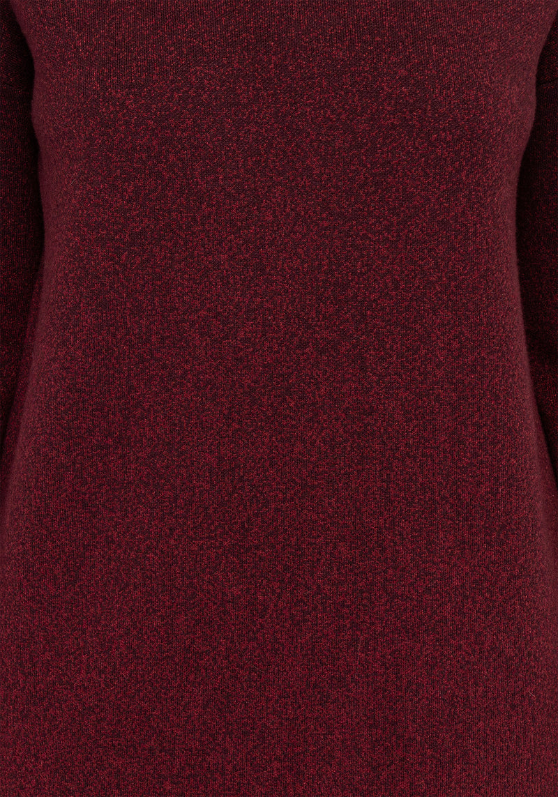 Nightjar Ombre Knit Maxi Dress - Red