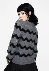 Nave Cotton Stripe Knit Sweater