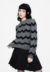 Nave Cotton Stripe Knit Sweater