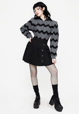 Nave Cotton Stripe Knit Sweater