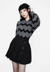 Nave Cotton Stripe Knit Sweater