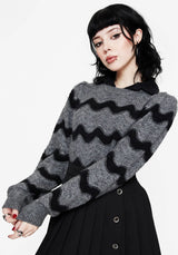 Nave Cotton Stripe Knit Sweater