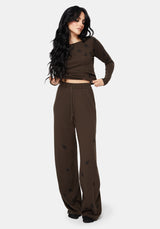 Mythidra Bug Printed Lounge Knit Trousers