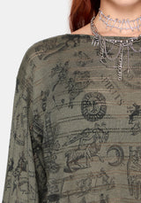 Heresy Ladder Stitch Jumper