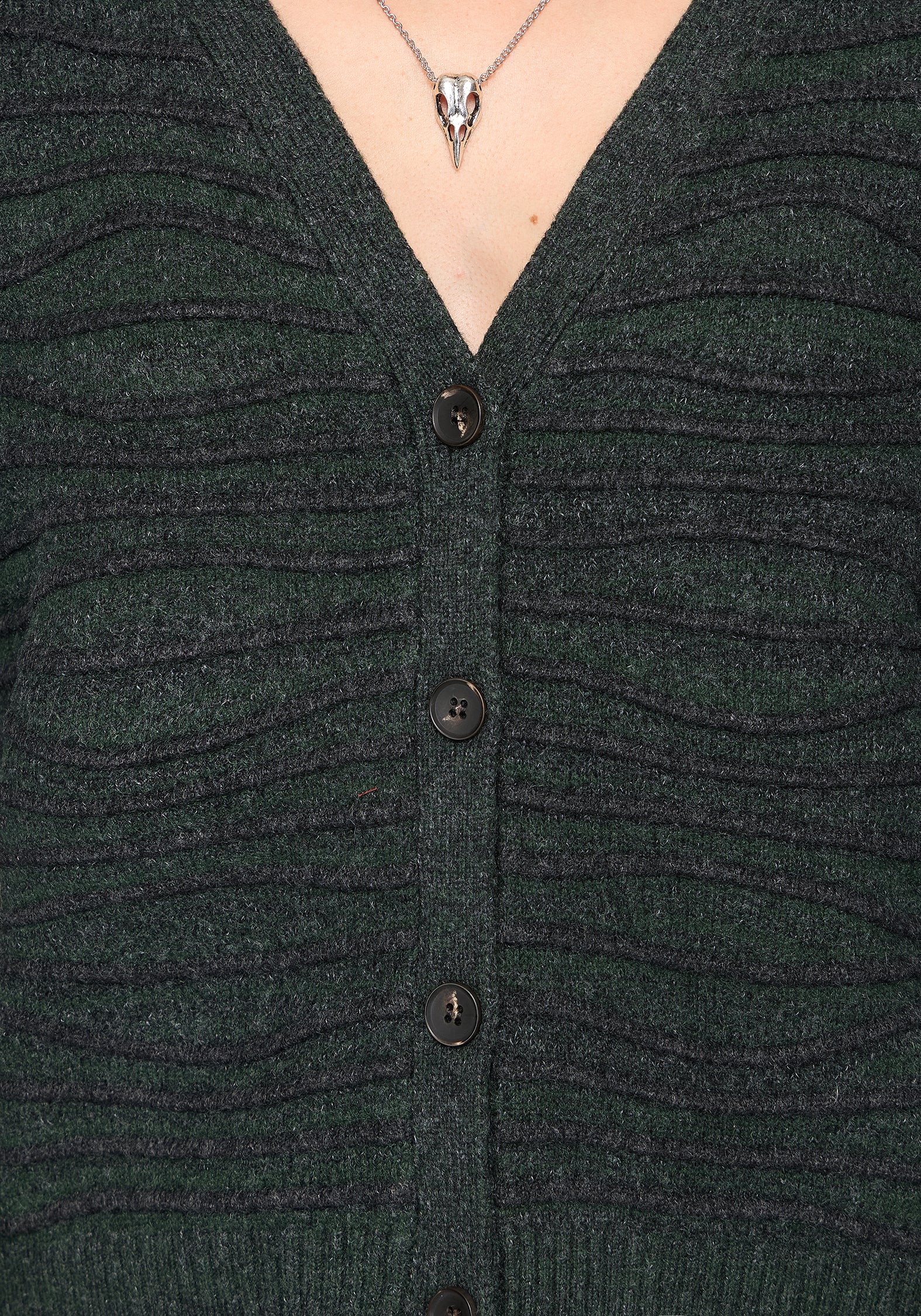 Stormi Wave Stripe Knit Cardigan