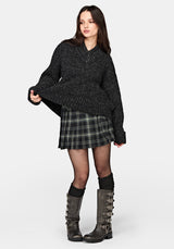 Astra V-Neck Chunky Knit Sweater