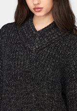 Astra V-Neck Chunky Knit Sweater