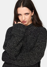 Astra V-Neck Chunky Knit Sweater
