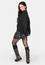 Astra V-Neck Chunky Knit Sweater