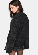 Astra V-Neck Chunky Knit Sweater