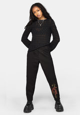 Olesia Asymmetric Knit Sweater