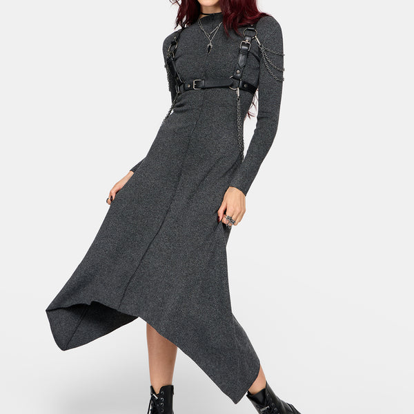 Coralie Exposed Seam Knit Dress – Disturbia