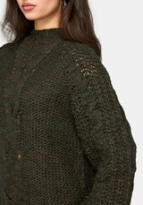 Bracken Chunky Ribbed Knit Sweater