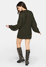 Bracken Chunky Ribbed Knit Sweater