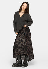 Eira Bleach Wash Knit Sweater