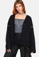 Mourn Moth Knit Cardigan
