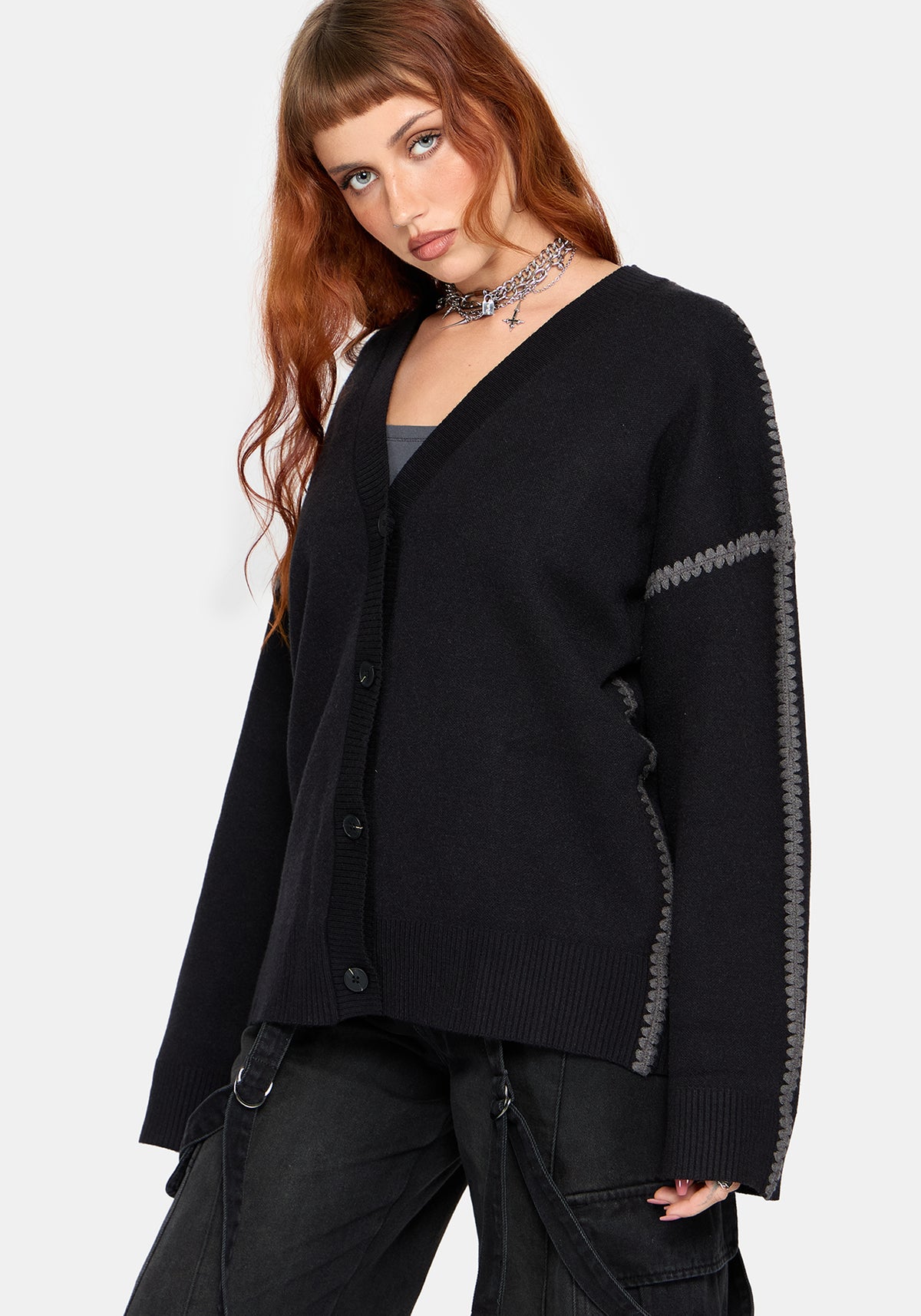 Mourn Moth Knit Cardigan