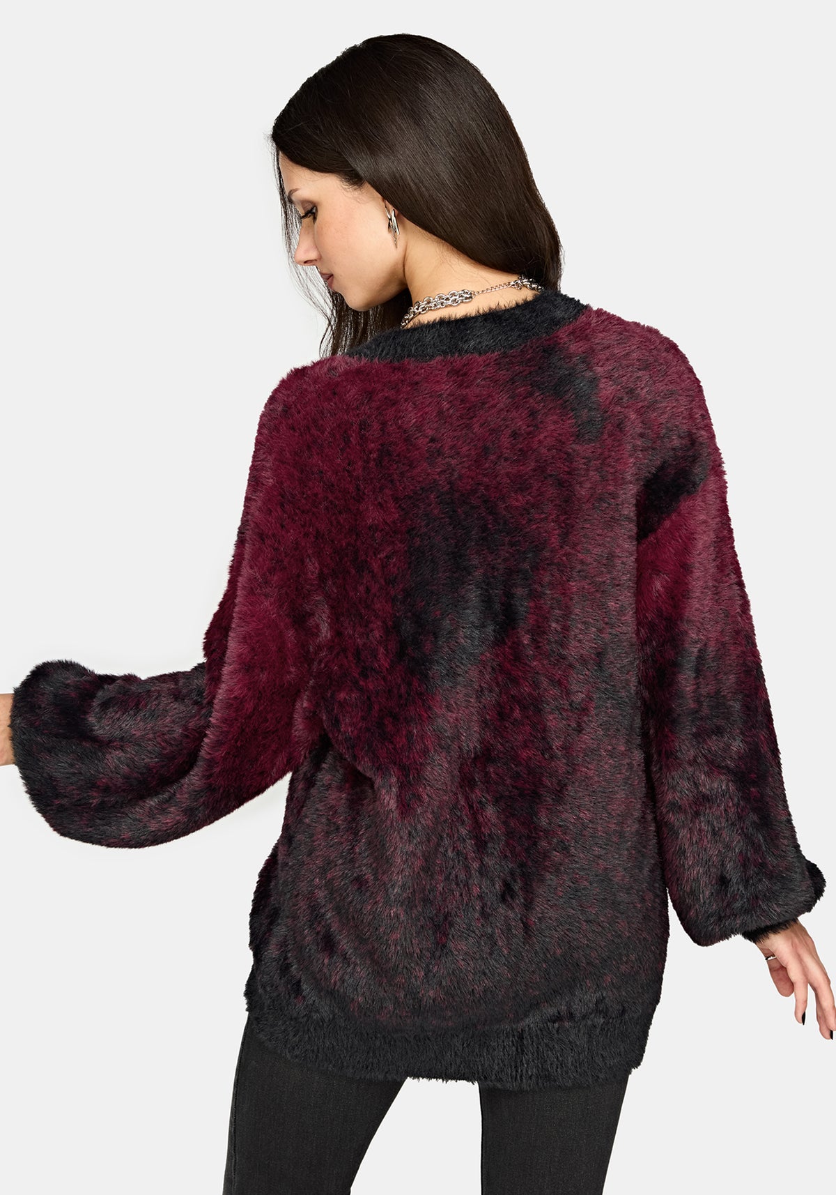 Maple Tie Dye Knit Cardigan