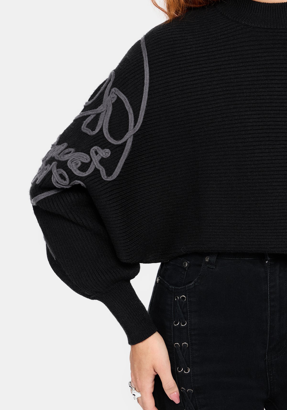 Skole Cornelli Skull Knit Sweater
