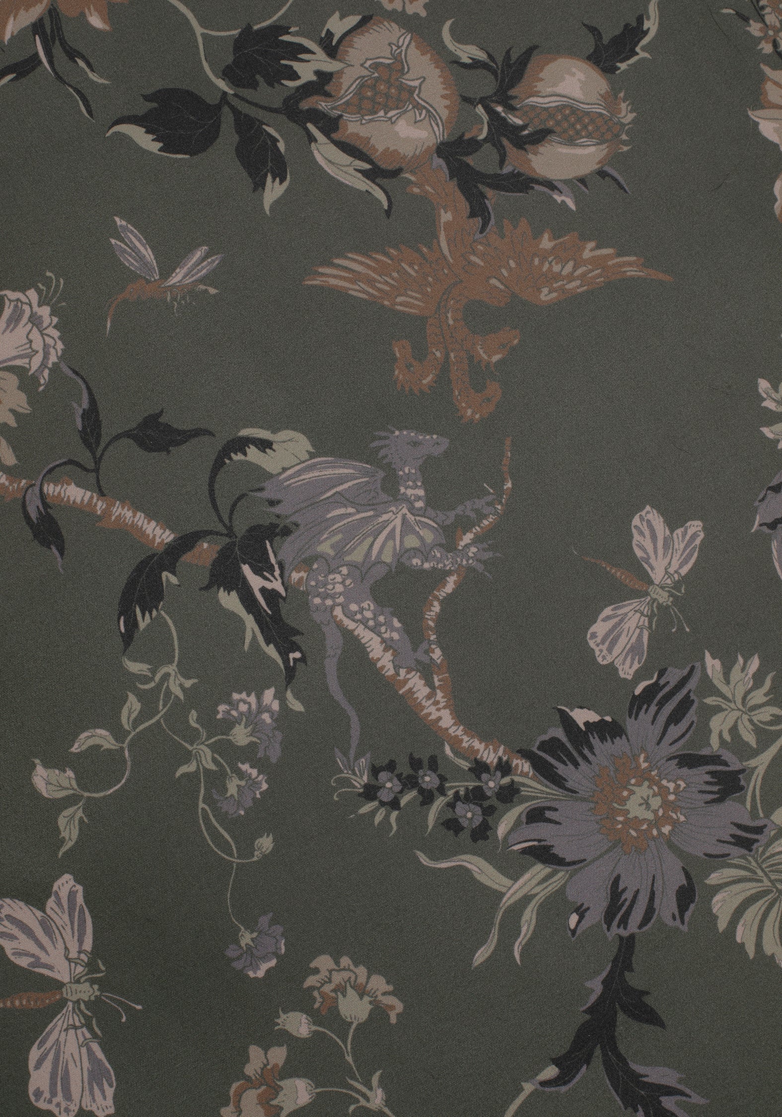 Poison Garden Print Bedding Set - US Queen