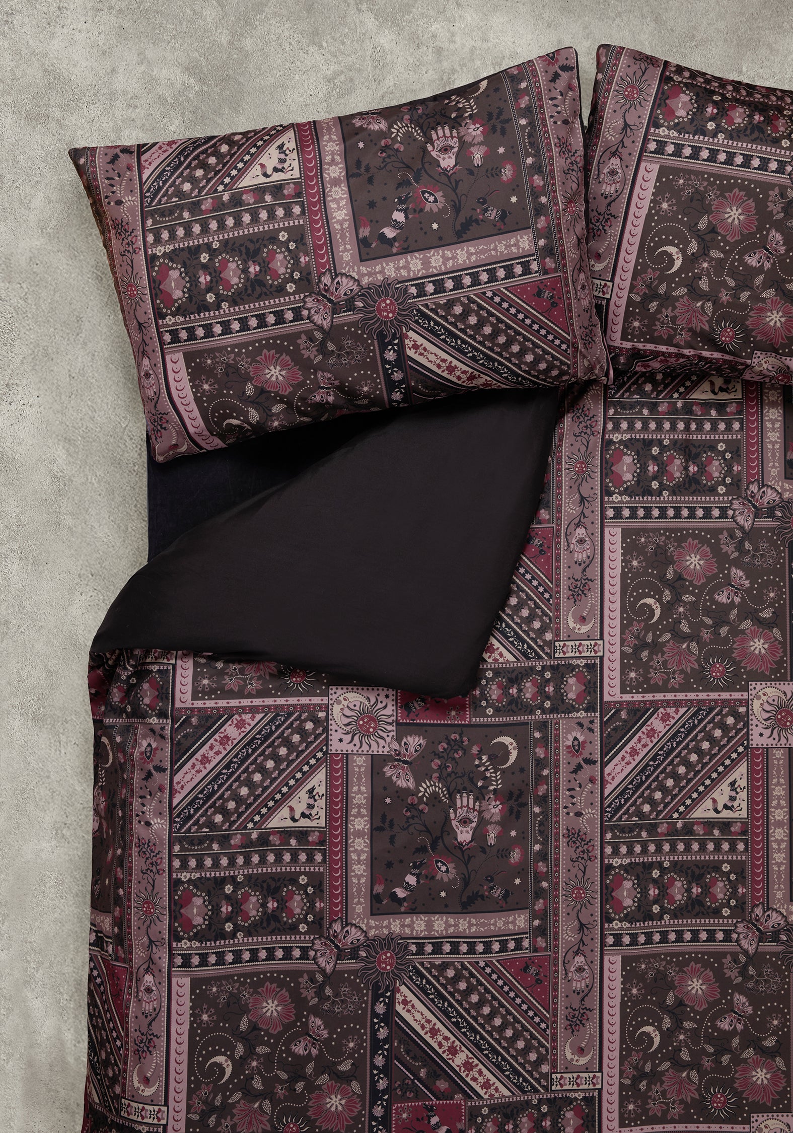 Nola Folk Patchwork Bedding - US Queen