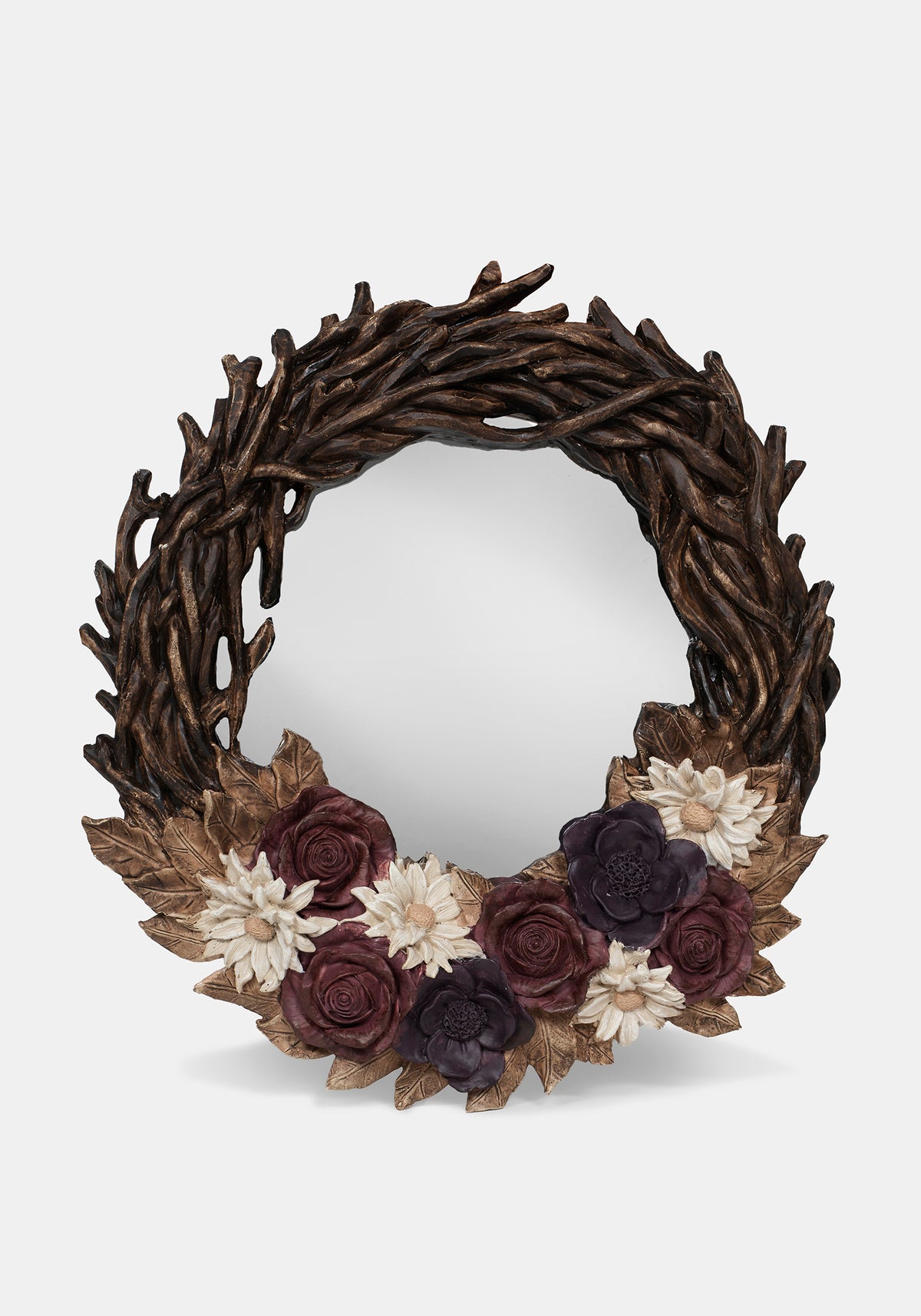 Dusha Garden Dead Flower Mirror