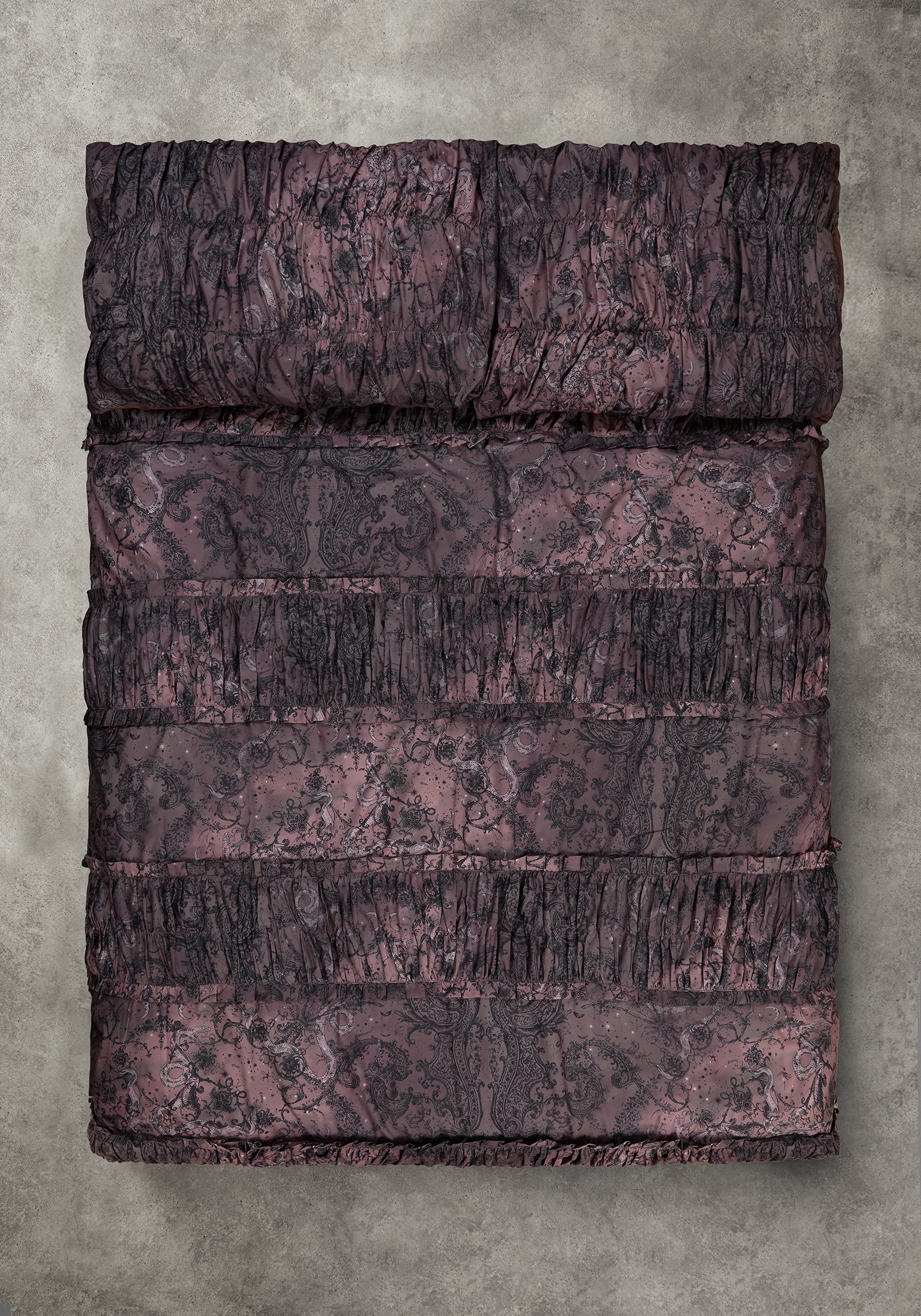 Gaia Celestial Ruched Bedding - US Queen