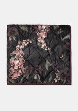 Noctua Owl Foxglove Quilted Throw