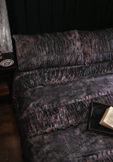 Gaia Celestial Ruched Bedding - US Queen