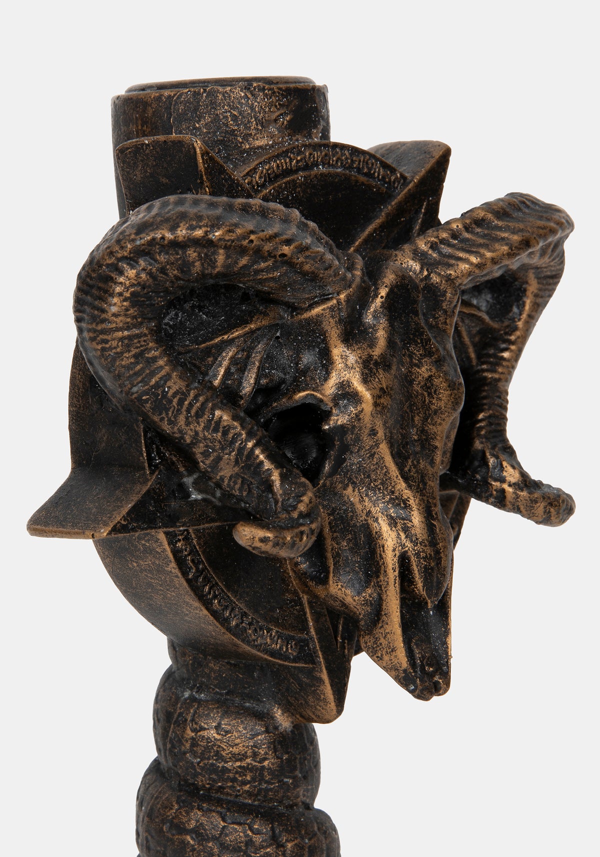 Baphomet Candle Holder
