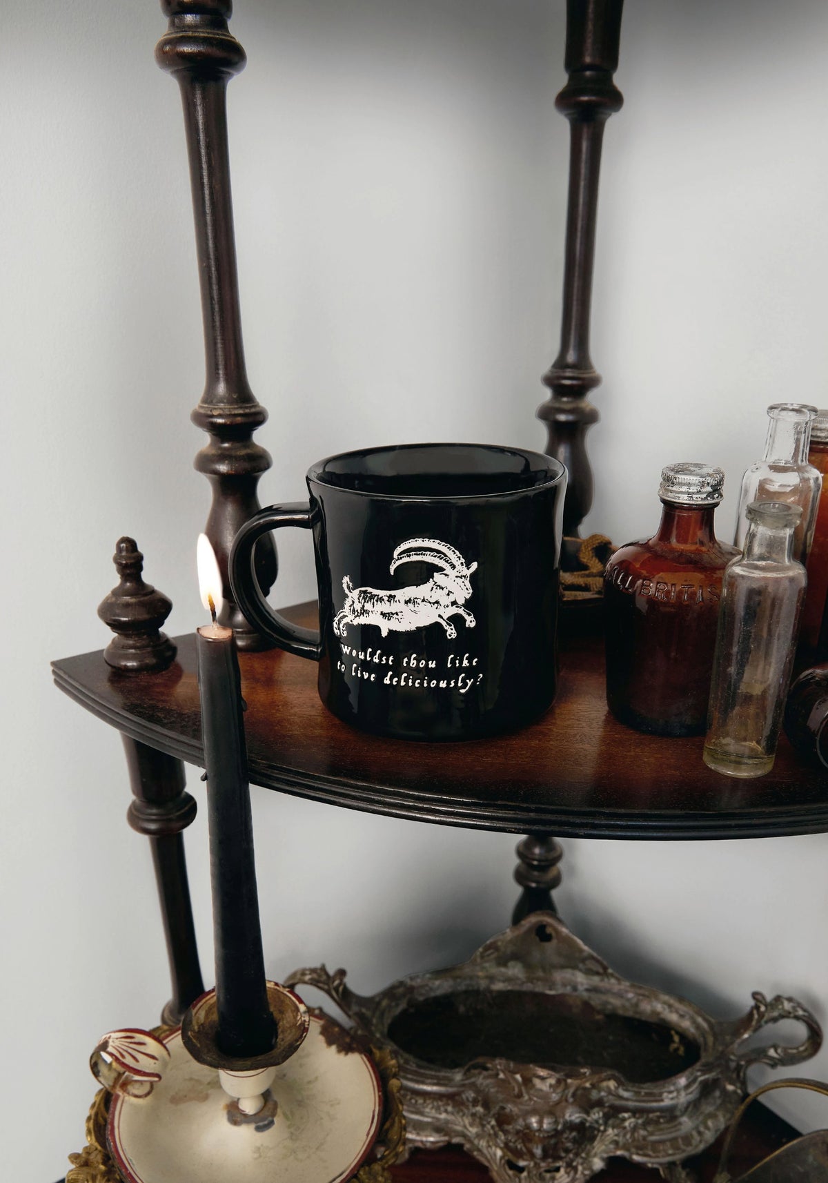 Heathen Mug - Black