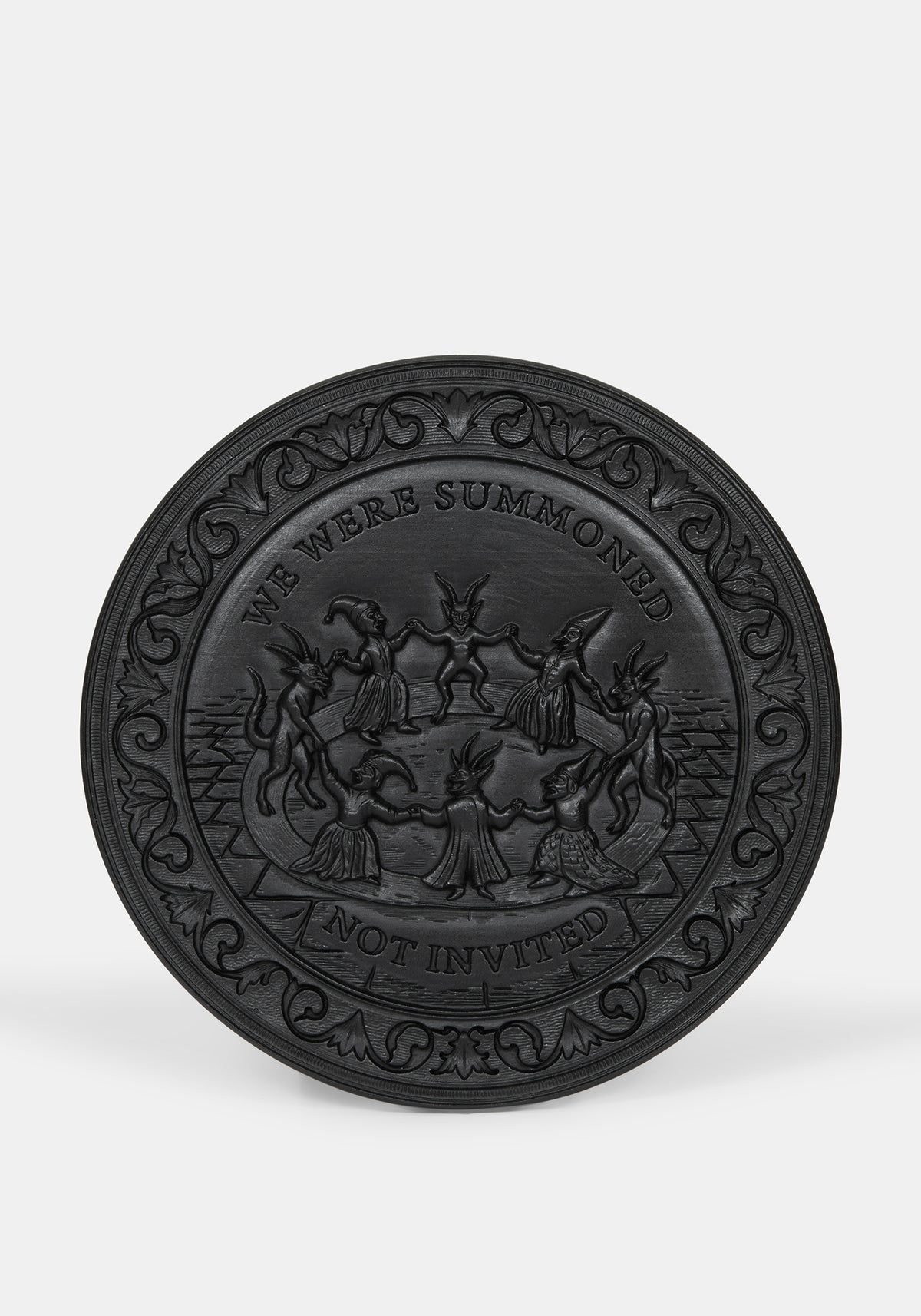 Summoned Round Wall Plaque