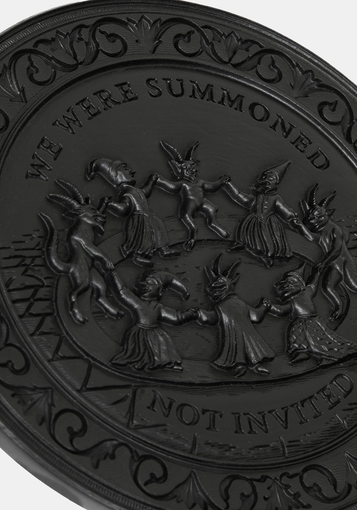 Summoned Round Wall Plaque