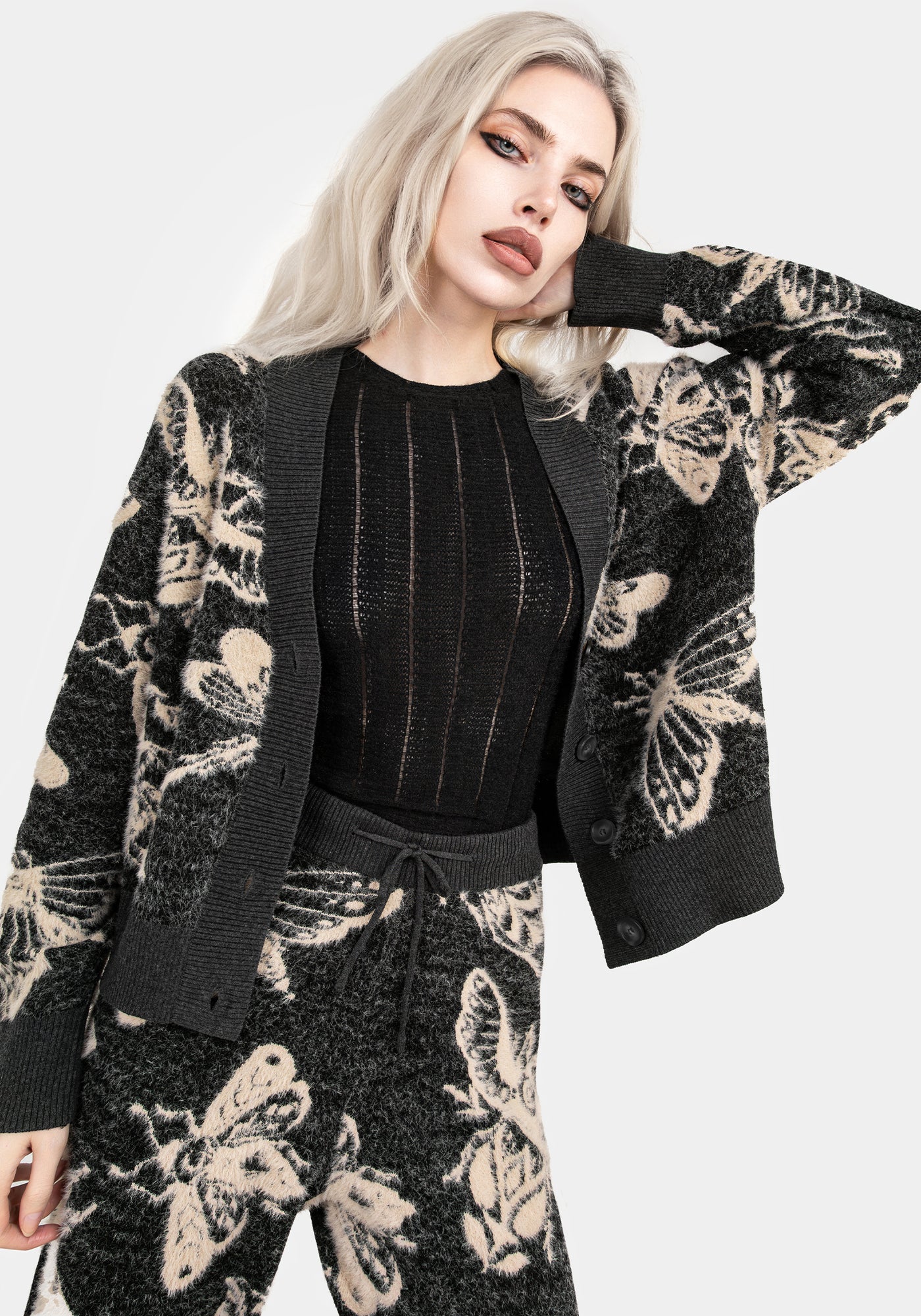 ま*ー様 Silkwool Knit Cardigan