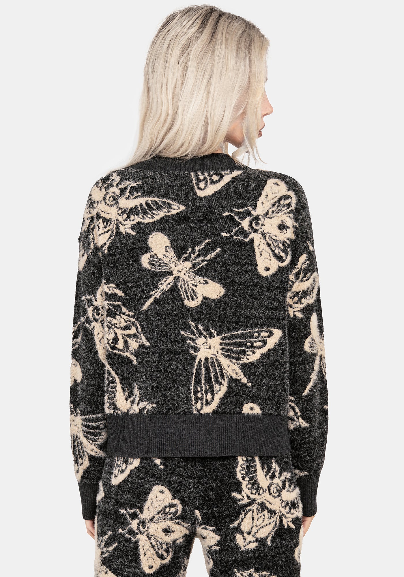 Silkmoth Knit Cardigan | Disturbia - Shop Women's Gothic